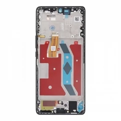 Honor Magic5 Lite, LCD kijelző érintőplexivel és előlapkerettel, fekete (UTÁNGYÁRTOTT)