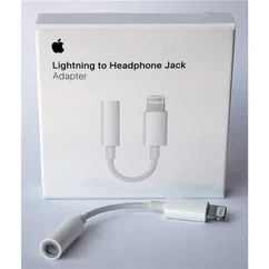 Apple, Lightning - 3,5mm jack - Adapter, fehér  (MMX62ZM/A) (GYÁRI)