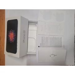 Eredeti IPhone SE üres doboz, space gray (Eredeti készülék leírás)