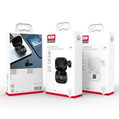XO X8 TWS, Bluetooth headset, fehér