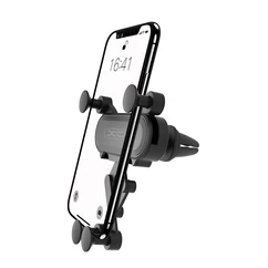 Autós tartó szellőzőre, Univerzális Szellőzőrácshoz XO C41 (4-6 INCH Colos mobilkészülékhez)