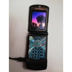 Motorola V3 (Alkatrésznek), Mobiltelefon, fekete