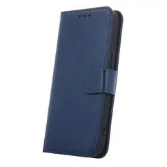 Samsung A566 Galaxy A56 5G, Oldalra nyíló flip tok, Smart Classic, kék