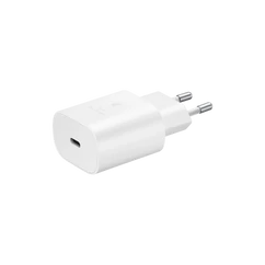 Samsung EP-TA800EWE 3000mAh 25W USB-C, Hálózati gyorstöltő, fehér (OEM)