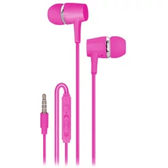 Setty SPD-J- 29, Stereo Headset, rózsaszín (Vezetékes fejhallgató 3,5 mm-es audio jack csatlakozóval)