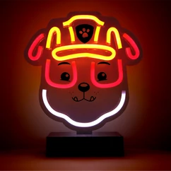 Paw Patrol OW-120446 Neon LED állólámpa, Mancs őrjárat - Rubble 