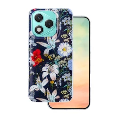 Honor 400 Lite, Szilikon tok, Glow Glam, kék