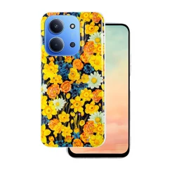 Xiaomi Redmi A5,  Szilikon tok, Glow Glam, orange (173.45 x 79.35 x 8.45 mm)