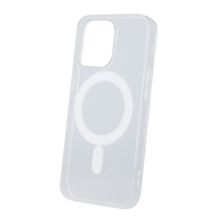Apple iPhone 13, Szilikon tok, Ütésálló MagSafe Camera Protected (1,5mm), átlátszó 
