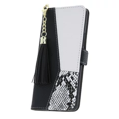Xiaomi 13, Oldalra nyíló flip tok, Smart-Charms, fekete