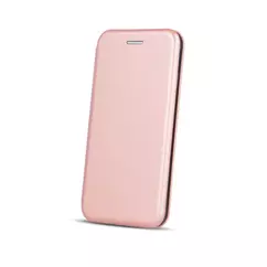 Samsung A546 Galaxy A54 5G, Oldalra nyíló flip tok, Smart Diva, rose gold
