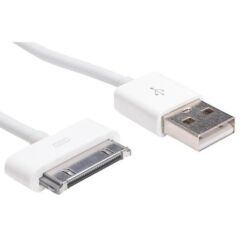 Apple iPhone 3/4, USB kábel, fehér