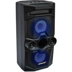 Prime3 Onyx, Multimédia Hangszóró, fekete (Bluetooth és karaoke funkcióval)