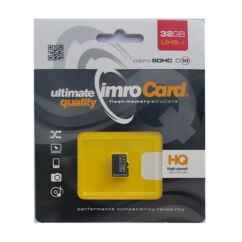 Imro microSDHC 32GB Class 10, Memóriakártya (+Adapter)