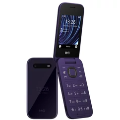 HMD 2660 Flip 4G DualSIM, Kártyafüggetlen, Mobiltelefon, lila