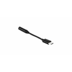 Samsung EE-UC10JUWE Type-C - 3,5mm jack átalakító kábel,  OEM, fekete