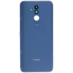 Huawei Mate 20 Lite, Akkufedél, (ragasztóval és kameraplexivel), kék (GYÁRI)