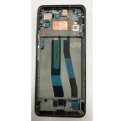 Xiaomi Mi 11 Lite, LCD kijelző érintőplexivel és előlapkerettel, fekete