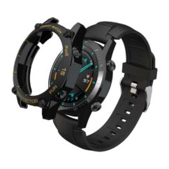 Huawei Watch GT2 46mm, Bumper Shell Sport védőtok, fekete
