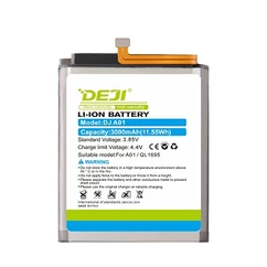 Samsung A015 Galaxy A01, QL1695 Prémium Cellás DEJI Akkumulátor (3000mAh, Li-ion) 