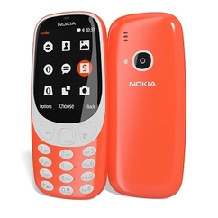 Nokia 3310 DualSIM 2017, Kártyafüggetlen, Mobiltelefon, piros (doboz nélkül,töltővel)