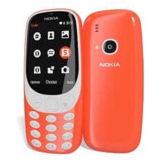 Nokia 3310 DualSIM 2017, Mobiltelefon, piros (doboz nélkül,töltővel)