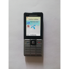 Sony Ericsson J105i (Alkatrésznek), Mobiltelefon, fekete