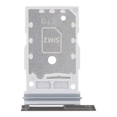 Samsung S921/S926 Galaxy S24/S24 Plus DualSIM, SIM kártya tartó tálca, fekete