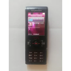 Sony Ericsson W595 (Alkatrésznek), Mobiltelefon, fekete