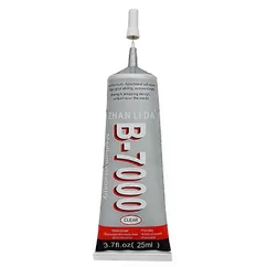 Zhanlida B7000 Ragasztó, (25ml), átlátszó (Többcélú ragasztó LCD, érintő, fa, porcelán)
