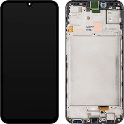 Samsung A366 Galaxy A36 5G, LCD kijelző érintőplexivel és előlap kerettel, fehér (GH82-36841B) (SERVICE PACK) (GYÁRI)