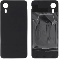 Samsung G556B Galaxy Xcover 7, Akkufedél (ragasztóval), fekete (GYÁRI)