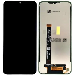 Samsung G556 Galaxy XCover 7, LCD kijelző érintőplexivel, fekete (GYÁRI)