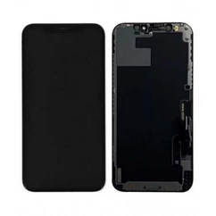 Apple iPhone 12/12 Pro, LCD kijelző érintőplexivel, fekete (Felújított) (GYÁRI)