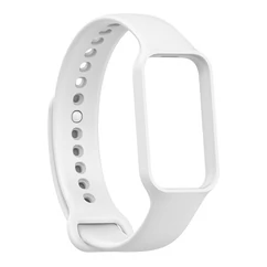 Xiaomi Smart Band 8/Active, szilikon óraszíj, fehér