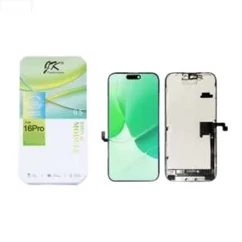 Apple iPhone 16 Pro, LCD kijelző érintőplexivel (LTPS JK COF FHD1080P), fekete