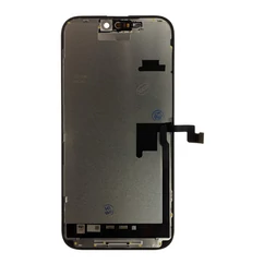 Apple iPhone 16 Pro Max, LCD kijelző érintőplexivel (SOFT OLED FHD 120Hz IC CSERE TÁMOGATÁS), fekete 