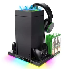 iPega XBX024S, Multifunkciós töltő RGB állvány hűtéssel Xbox készülékhez