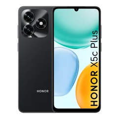 Honor X5C Plus 64GB 4GB RAM DualSIM, Kártyafüggetlen, fekete, Mobiltelefon
