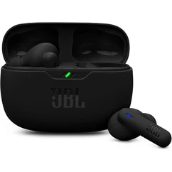 JBL Wave Beam 2 TWS, Bluetooth headset 5.3 IP54 vízálló, fekete  (JBLWBEAM2BLK)