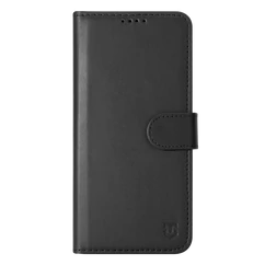 Samsung A576 Galaxy A57 5G, Oldalra nyíló flip tok, Tactical Field Notes, fekete