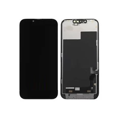 Apple iPhone 13, LCD kijelző érintőplexivel (V INCELL), fekete 