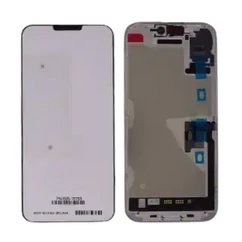 Apple iPhone 16 Pro, LCD kijelző érintőplexivel, fekete, (661-42726) (GYÁRI) (SERVICE PACK)