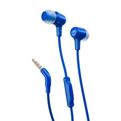 JBL E15 (JBLE15BLU), 3,5mm Jack Stereo Vezetékes Headset, kék