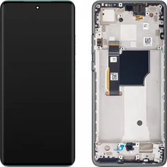 Motorola Edge 40 Neo L3 verzió, LCD kijelző érintőplexivel és előlapkerettel, kék, Soothing Sea (5D68C23159, 5D68C23364 ) (GYÁRI) (SERVICE PACK)