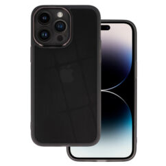 Samsung A336 Galaxy A33 5G, Szilikon tok, Protective Lens, fekete átlátszó