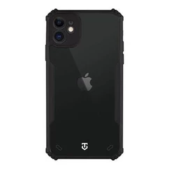 Apple iPhone 13, Szilikon tok, Tactical Quantum Stealth, clear-black