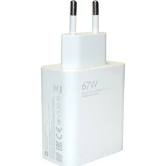 Xiaomi MDY-12-EH, 1XUSB-A 67W (470400000Z1D) Hálózati gyorstöltő, fehér (GYÁRI)