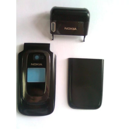 Nokia 6085 elő+akkuf+antf, Előlap, fekete
