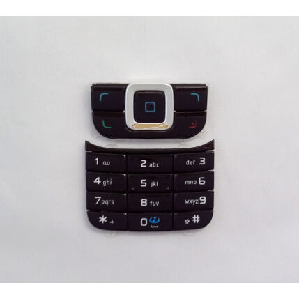 Nokia 6111 alsó-felső, Gombsor (billentyűzet), fekete